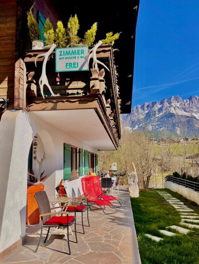 Hotel Gäste-Haus Kaisers-Glück Going am Wilden Kaiser Exterior foto