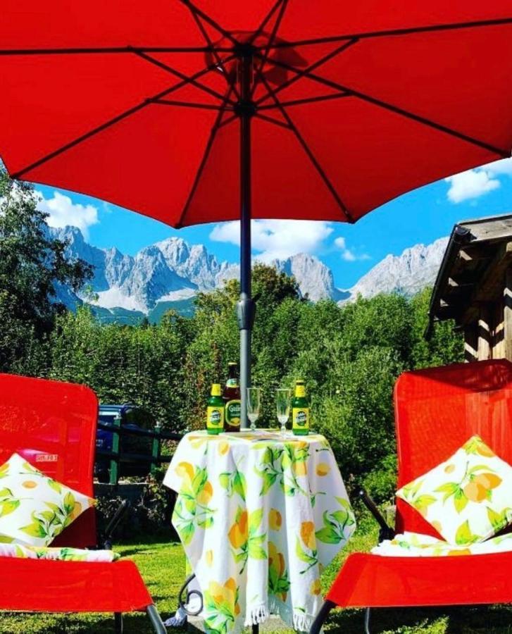 Hotel Gäste-Haus Kaisers-Glück Going am Wilden Kaiser Exterior foto